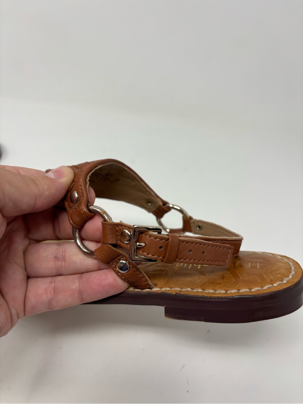 J. McLaughlin Nolita leather slingback sandals size 8 - Picture 7 of 13
